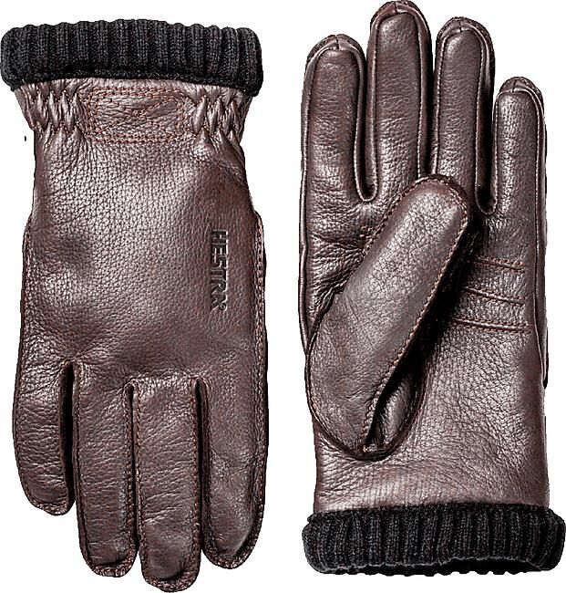 HESTRA - GANT CUIR DERSKIN PRIMALOFT RIB