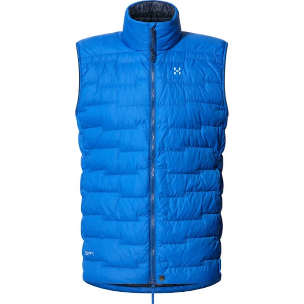 Doudoune ski de randonnée HAGLÖFS ROC FLASH DOWN VEST M ELECTRIC BLUE