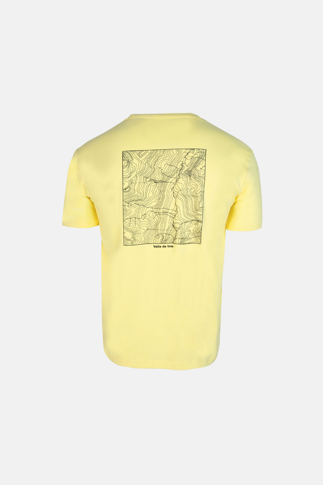 Camiseta de manga curta Baro M - Amarela