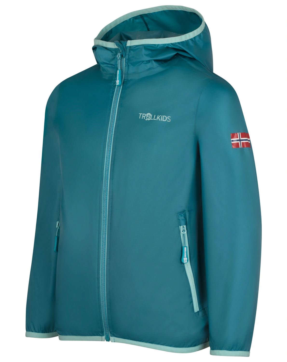 Funktionsjacke TROLLTUNGA in teal/aqua