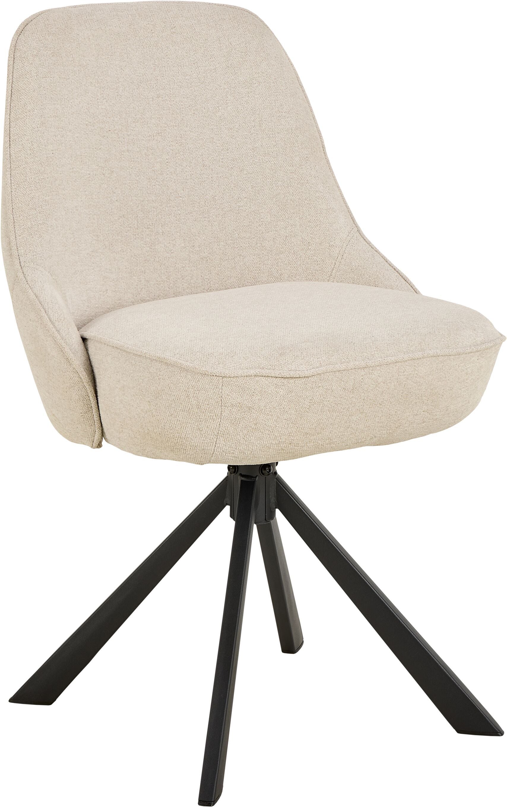 ALVO Stuhl - Beige / B: 52.0 cm x T: 56.0 cm x H: 83.5 cm
