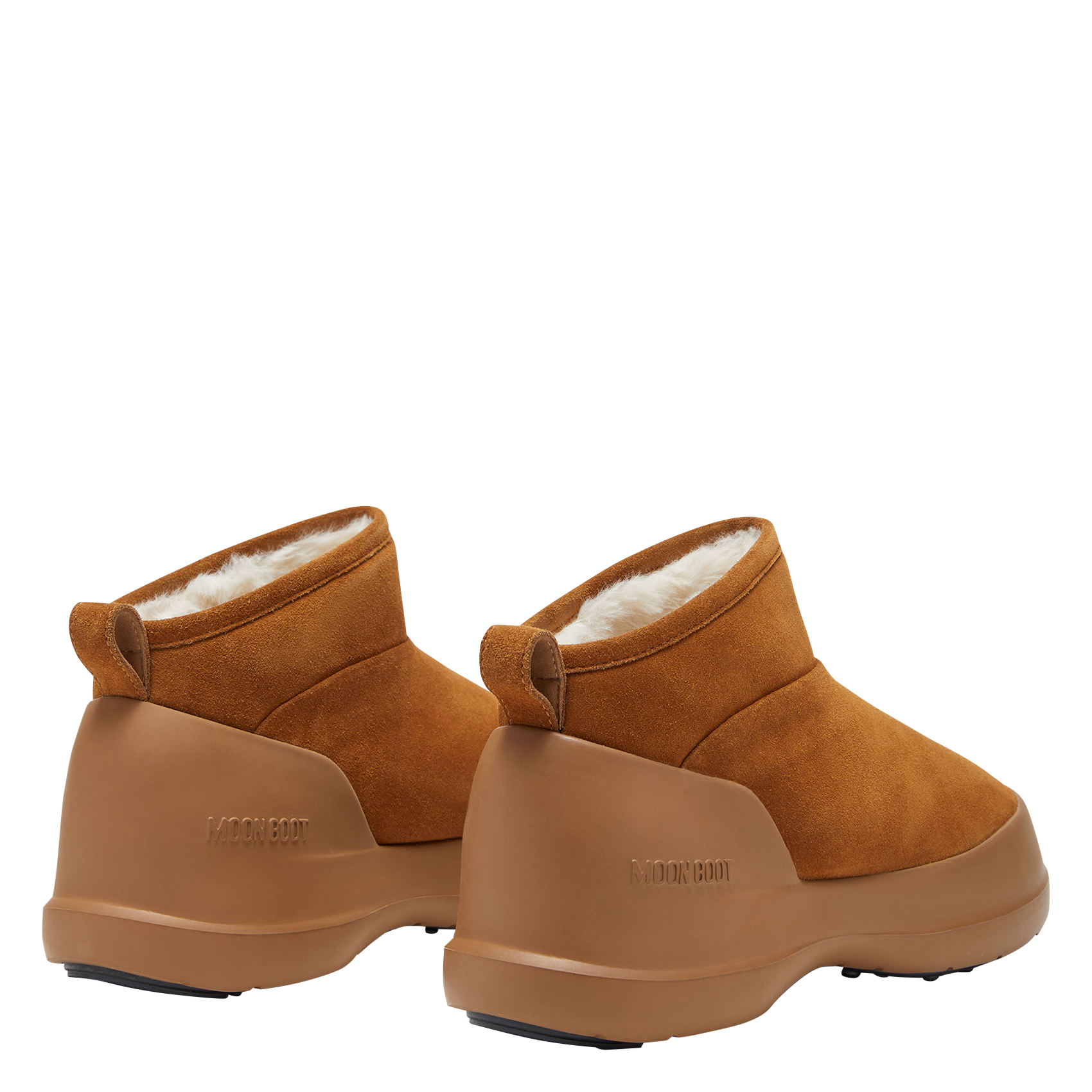 MB LUNA - Bottines en cuir velours | Marron