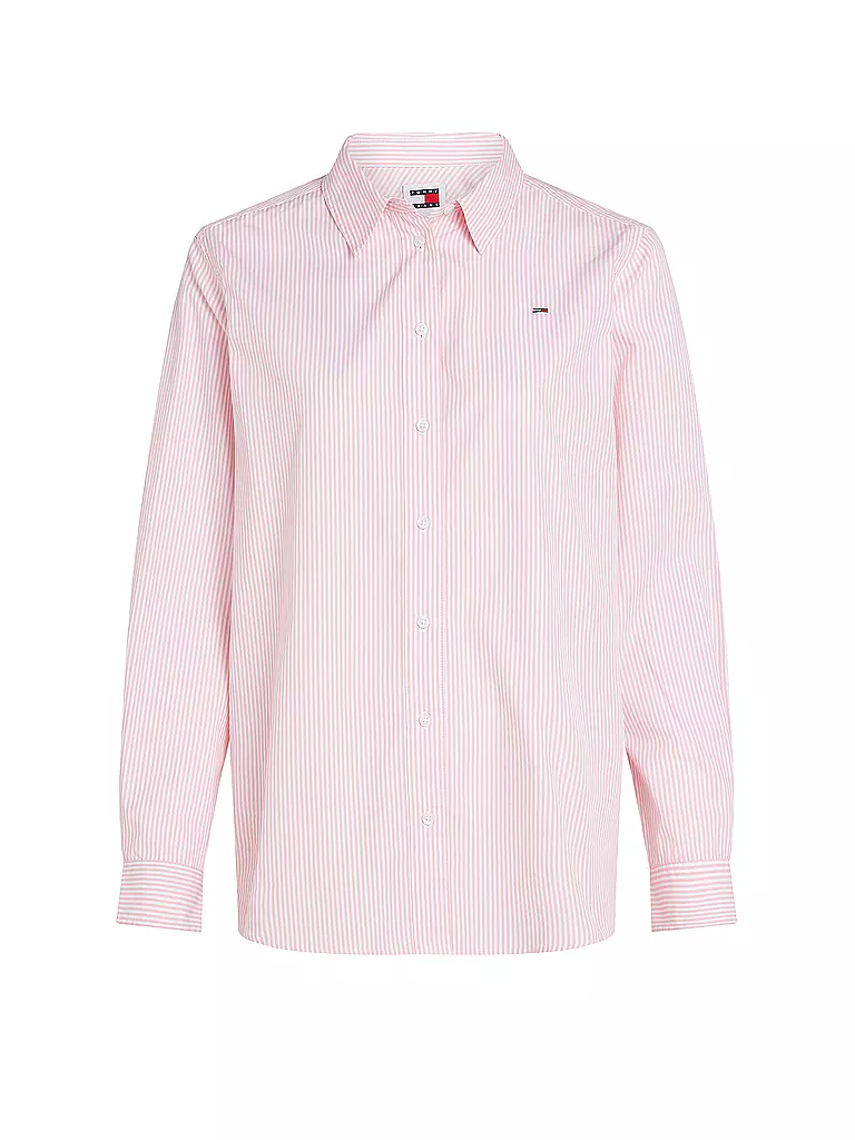 TOMMY JEANS Hemdbluse  rosa