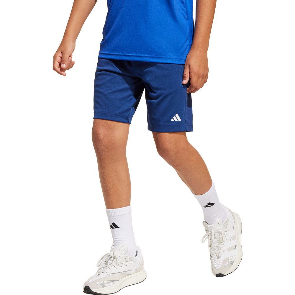 adidas Train Essentials Logo Regular Fit Shorts Kinder dark blue