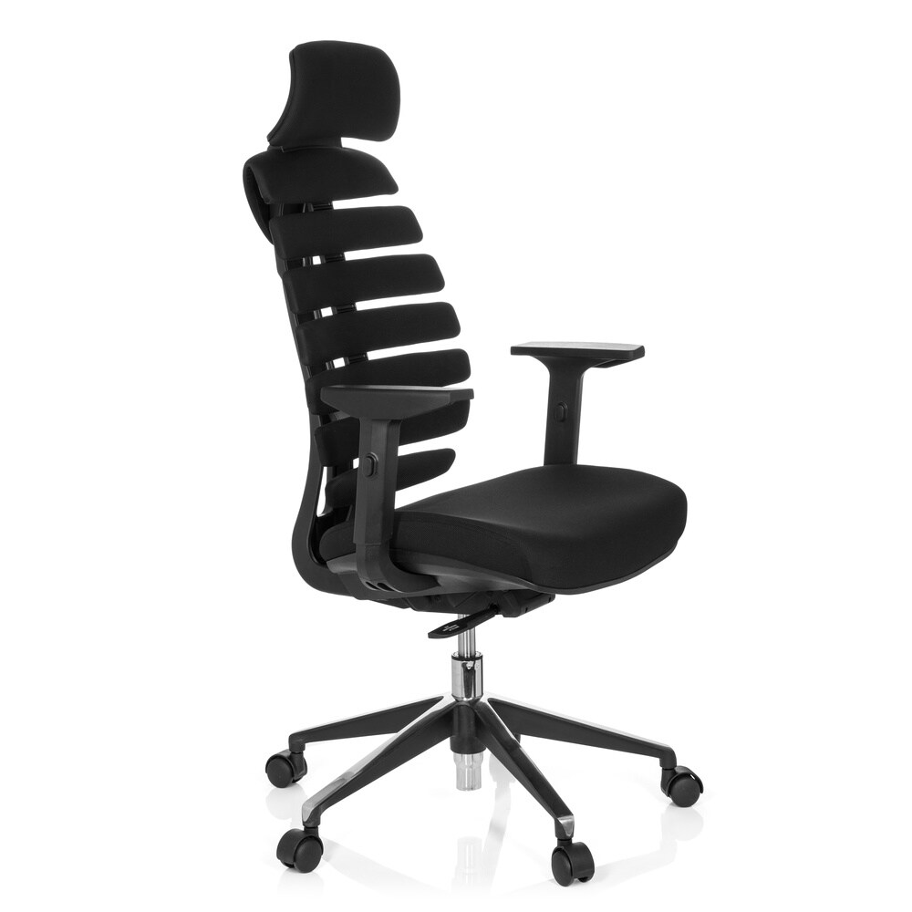 Profi Bürostuhl ERGO LINE II PRO Stoff mit Armlehnen (höhenverstellbar) hjh OFFICE