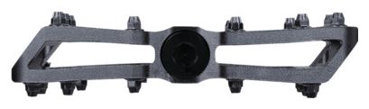 Pédales BBB plateforme Enigma Mat Noir