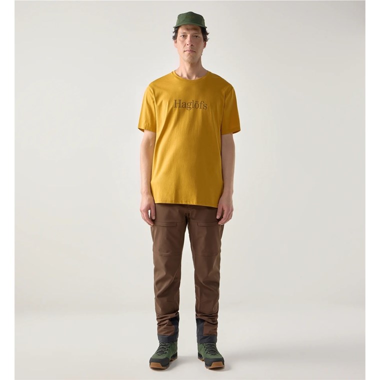 Haglöfs Outsiders Tee Men Clay Yellow