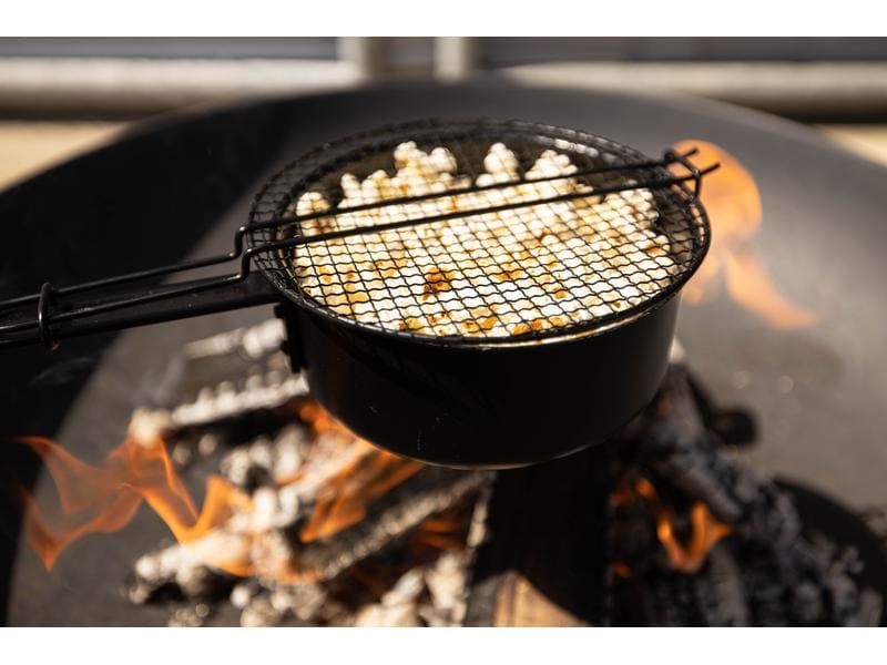 Nouvel Popcorn-Pfanne, Schwarz Popcorn- und BBQ-Pfanne