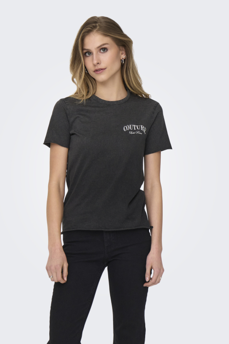 Only zwarte dames t-shirt
