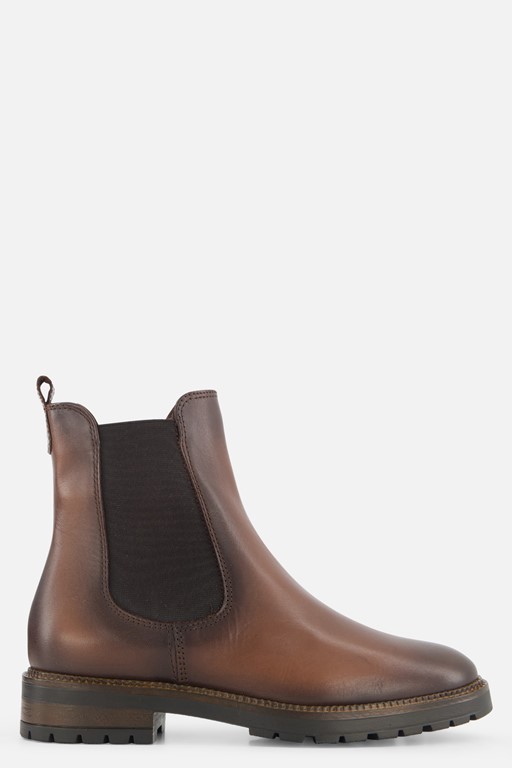 Linea Zeta Chelsea boots cognac Leer