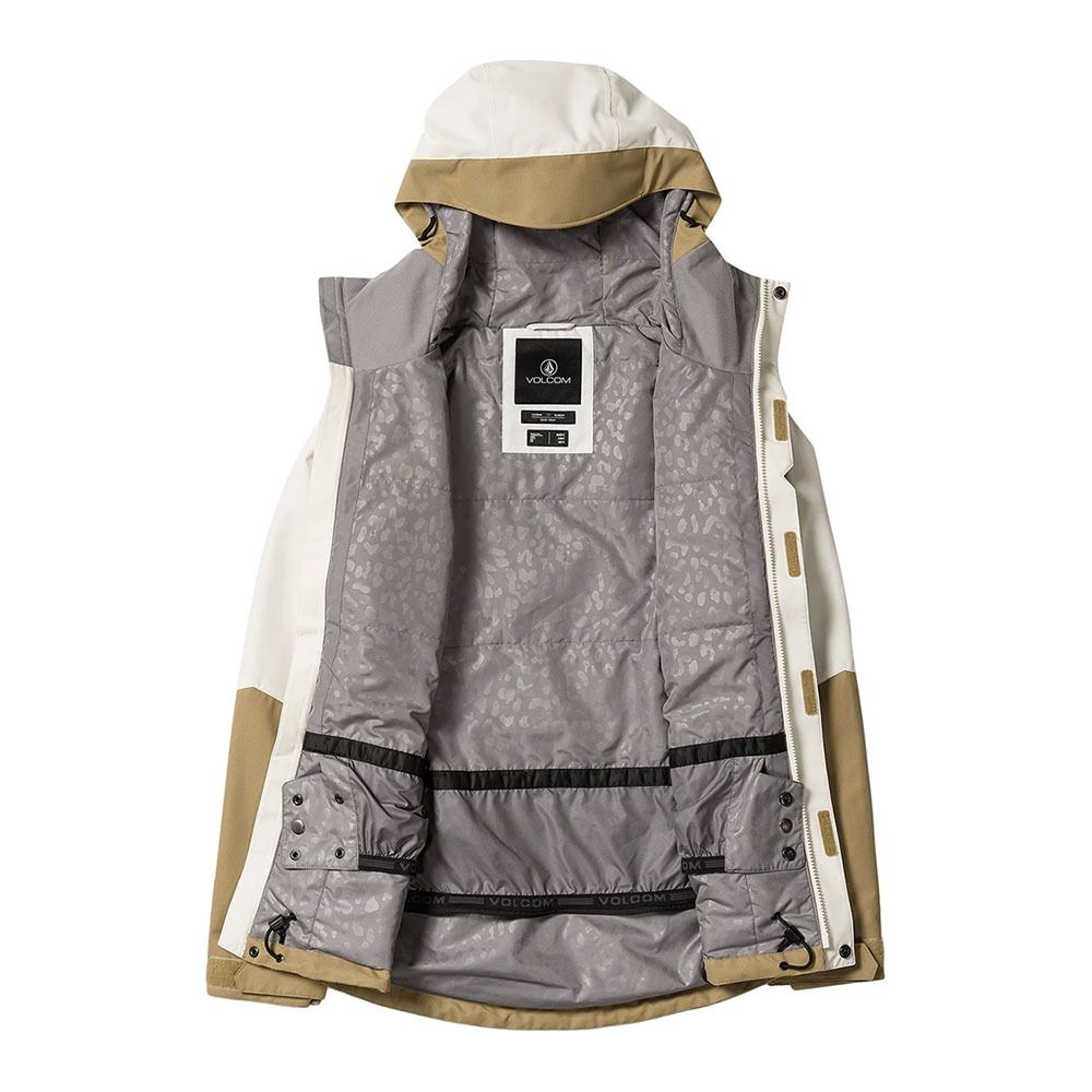 Volcom BOLT INS - Veste ski Femme dark khaki
