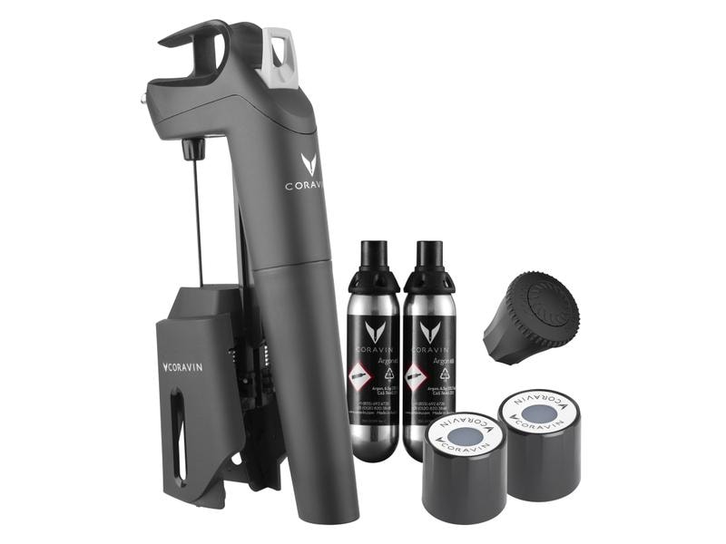 Coravin Weinausgiesser Timeless Three   1 Stück, Schwarz Wein-Set