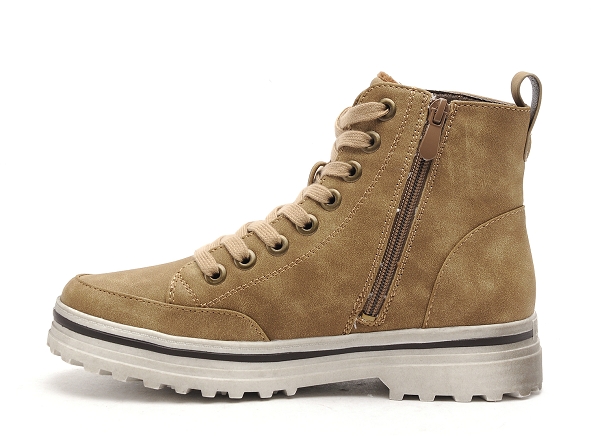 Dockers boots bottine plates femme 49vr906 beige