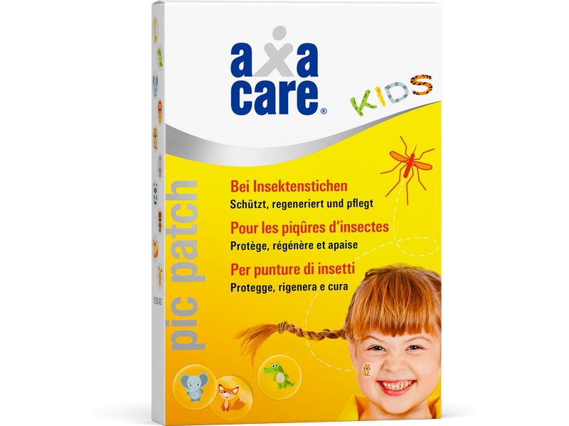 Axacare Pic Patch Kids 30 Stück Sticker bei Insektenstichen