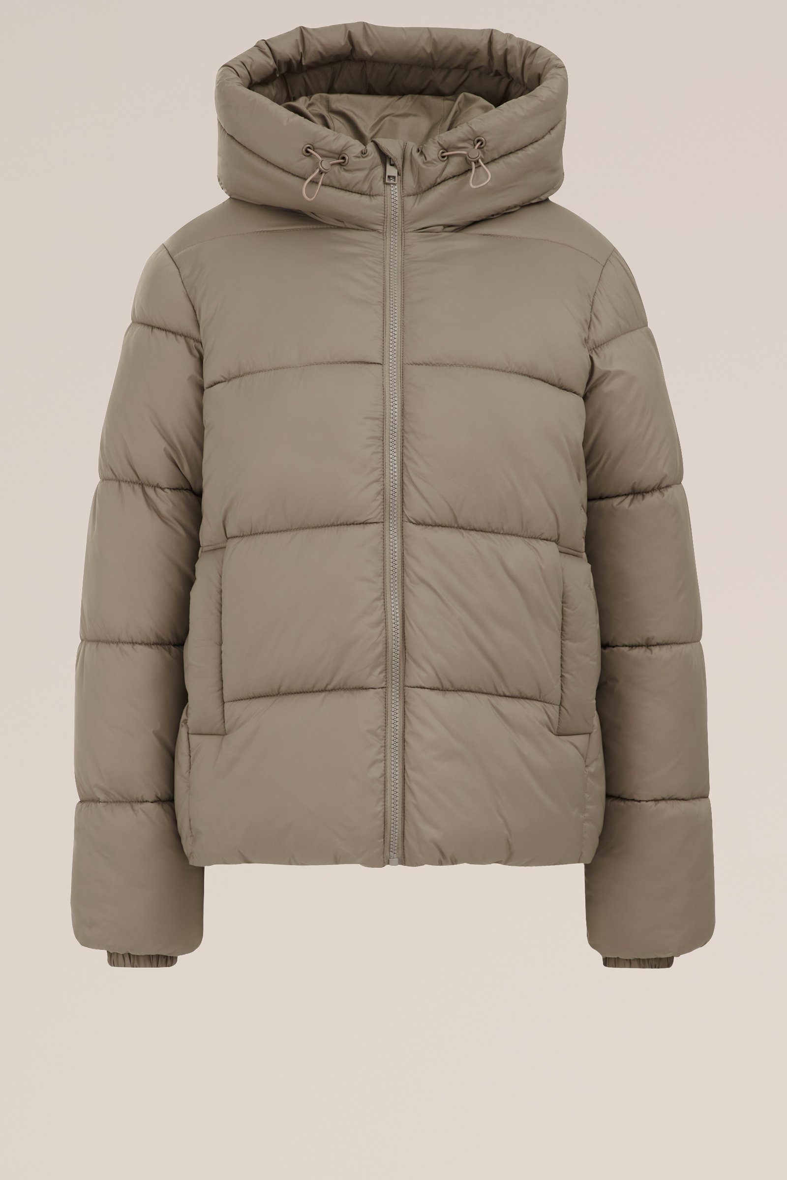 gewatteerde jacket WE Fashion Olijfgroen