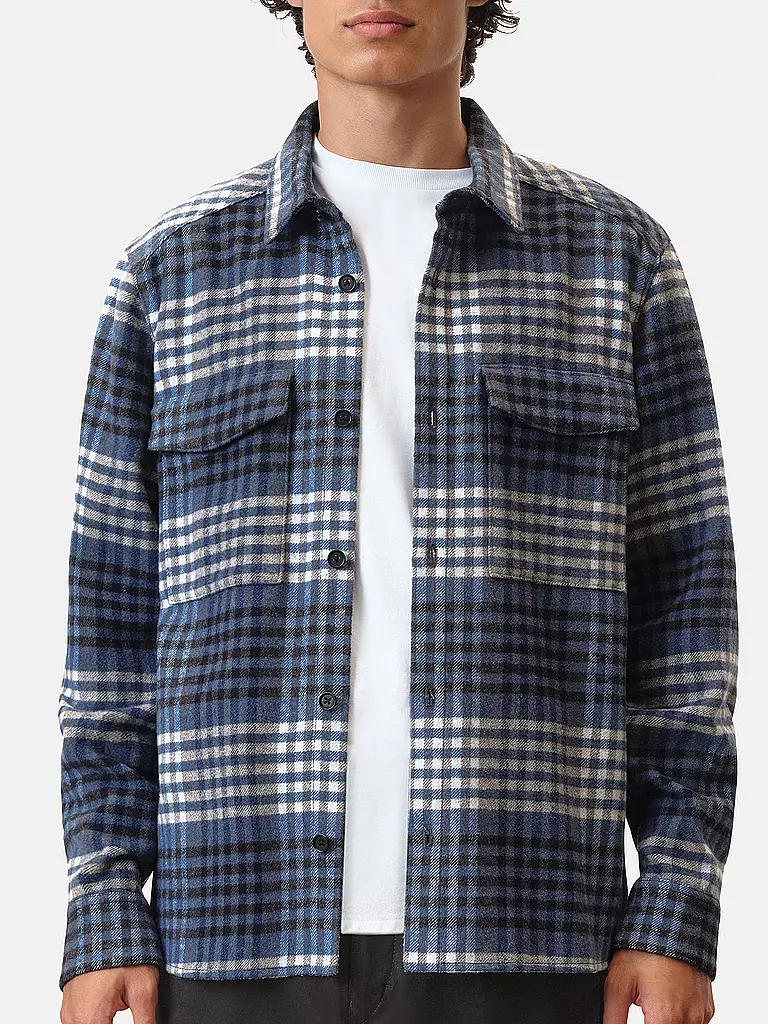 DRYKORN Overshirt GUNRAY blau