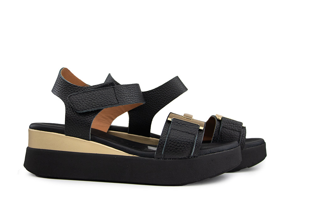 O My Sandals Sandaal Doya Negro Black