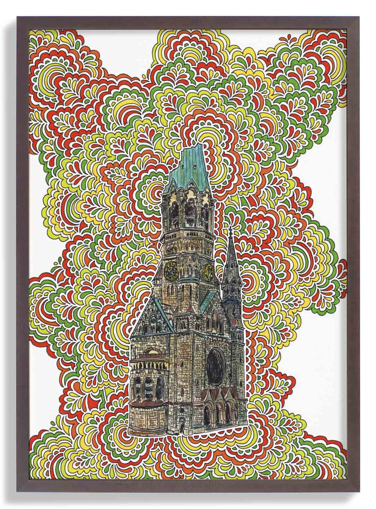 Berlin Gedaechtnis Kirche by Kaitlyn Parker