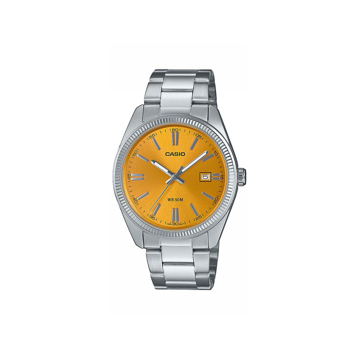Montre CASIO homme bracelet acier inoxydable