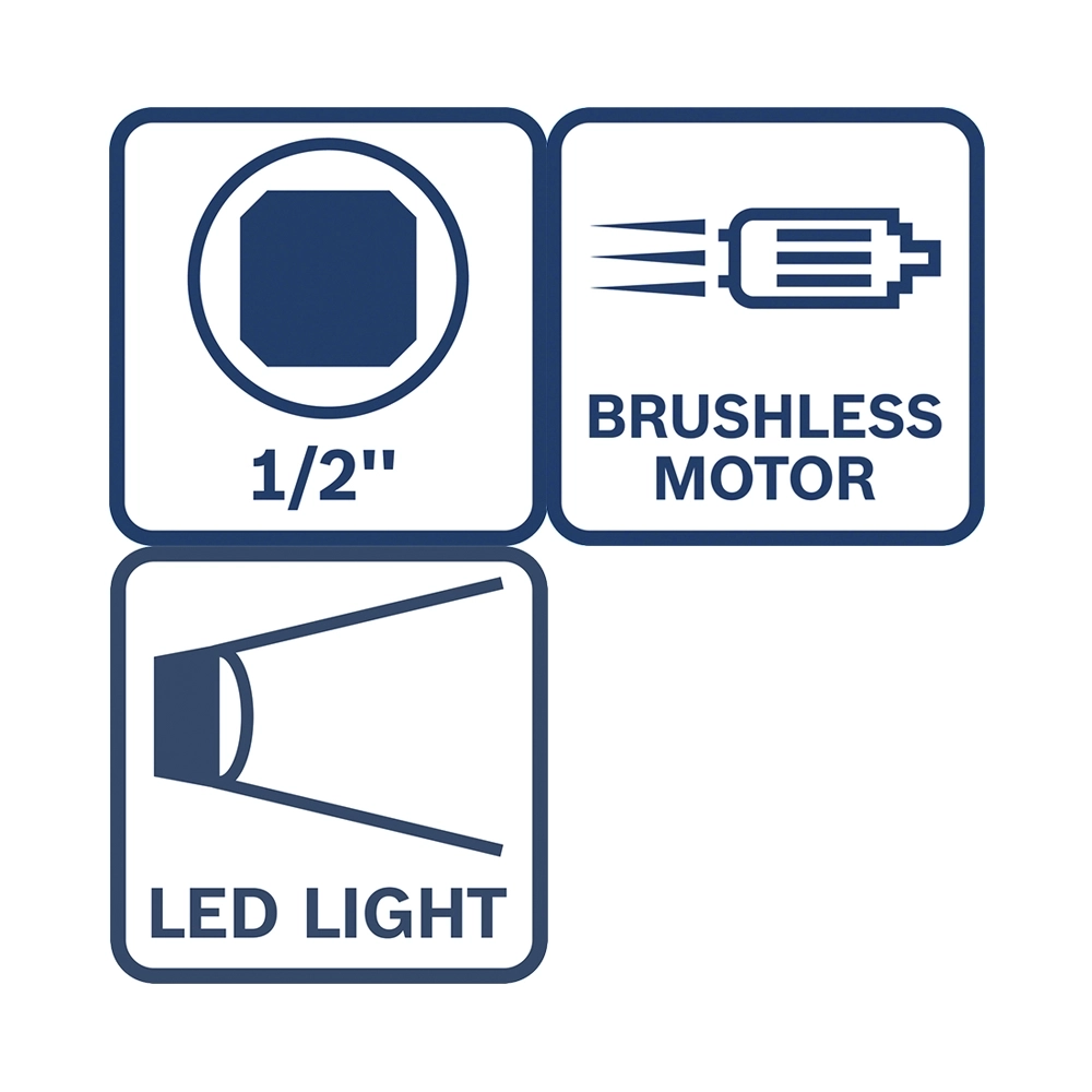 Bosch GDS 18V-350 Akku-Drehschlagschrauber (0.601.9M5.020)