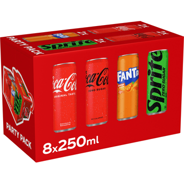 Party Pack 8 x 250 ml