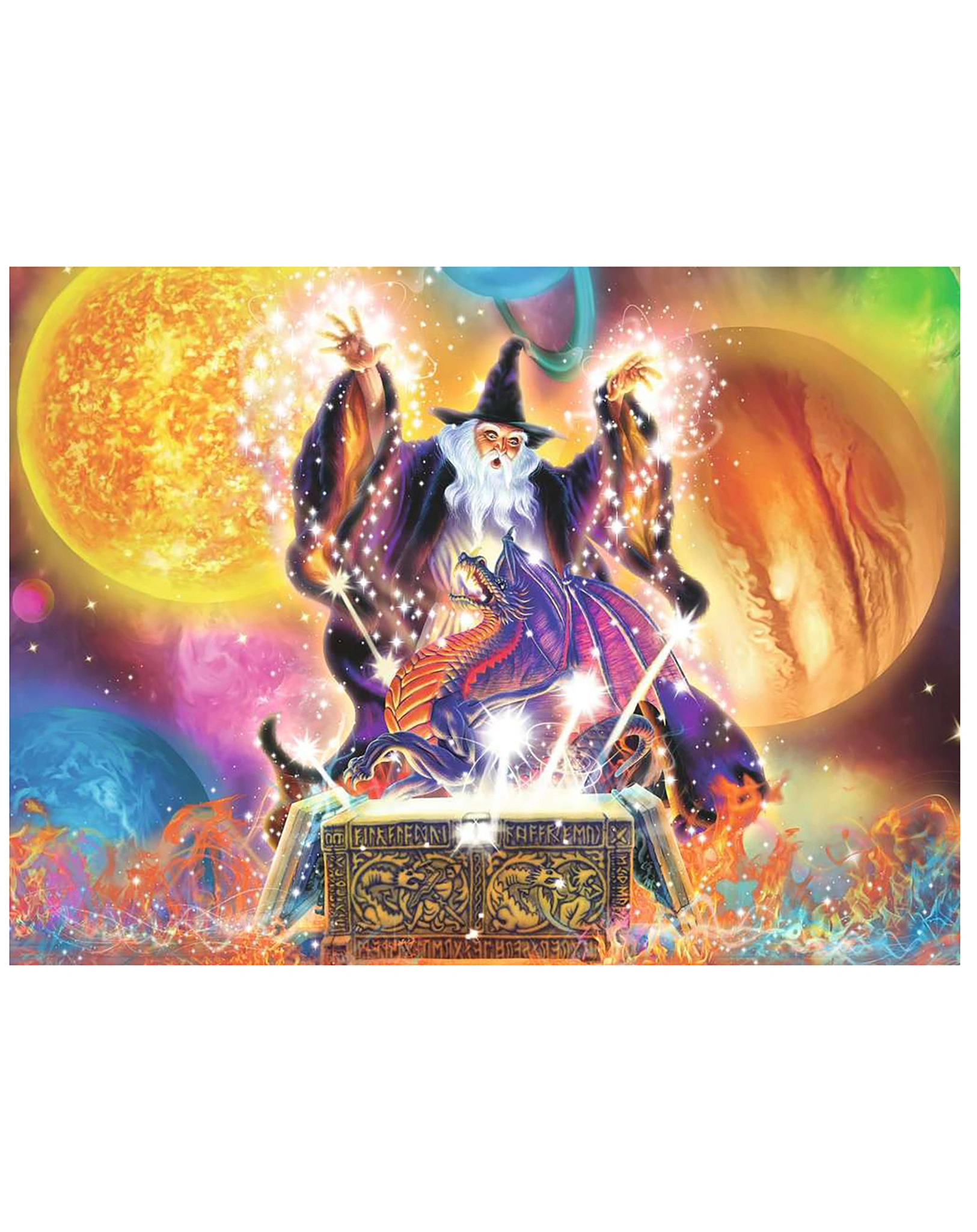 Puzzle XXL DRACHENZAUBER 100-teilig