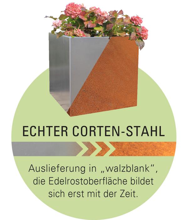 Palatino Cortenstahl-Tomatenhaus, braun, ca.