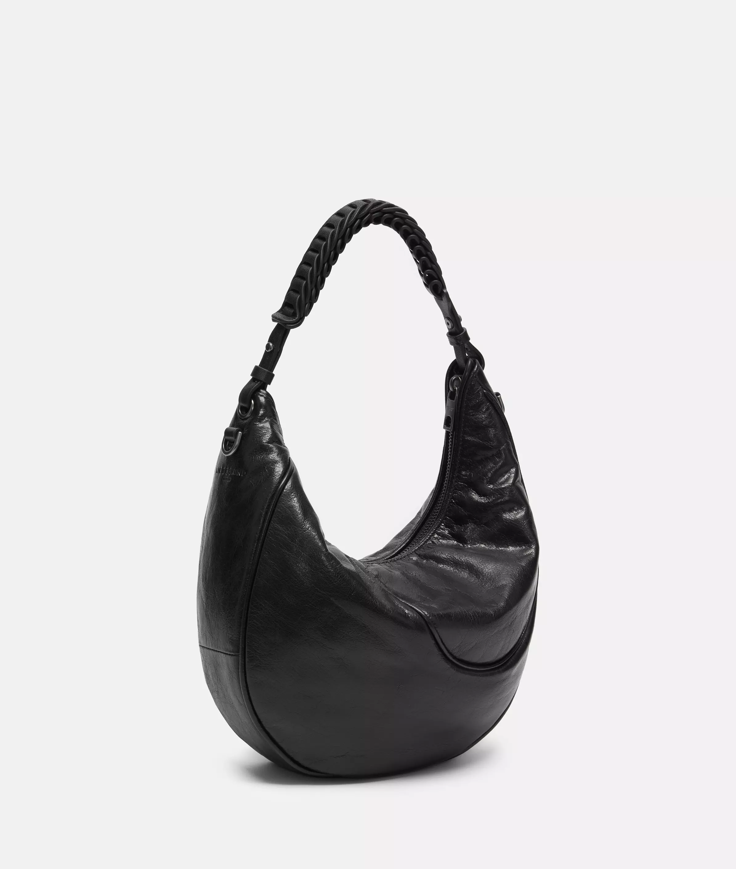 Luna Hobo S Handy hobo bag made from waxed leather