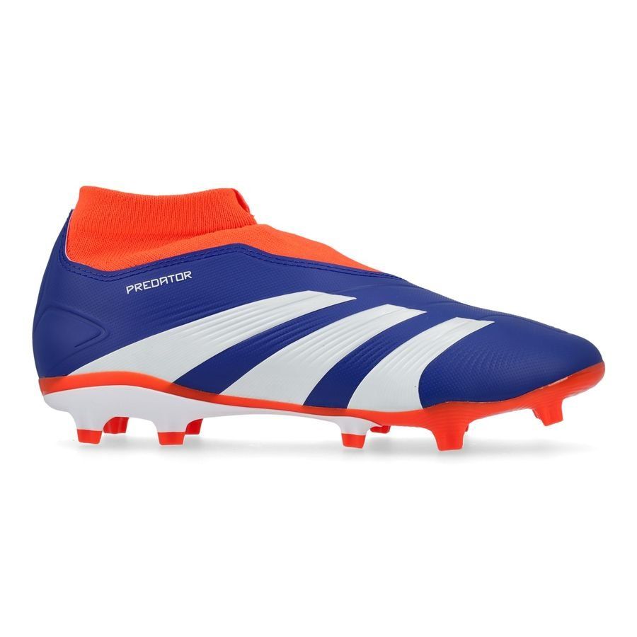 adidas Predator League Laceless FG Advancement - Bleu/Blanc/Rouge