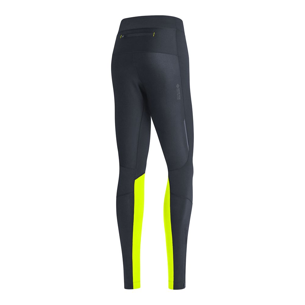 gore w r5 gtx i tights 576 100660 ny black neon