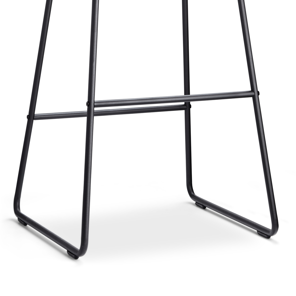 Nolon Nino-Isa Barkruk Bruin - Stof - Zwart Onderstel - 65 cm