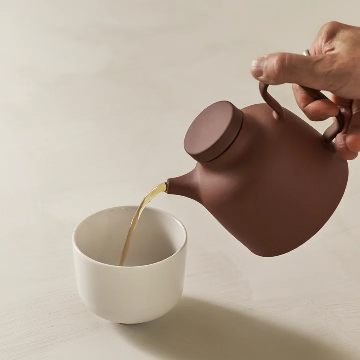 Design House Stockholm - Sand Secrets Teekanne, schwarz