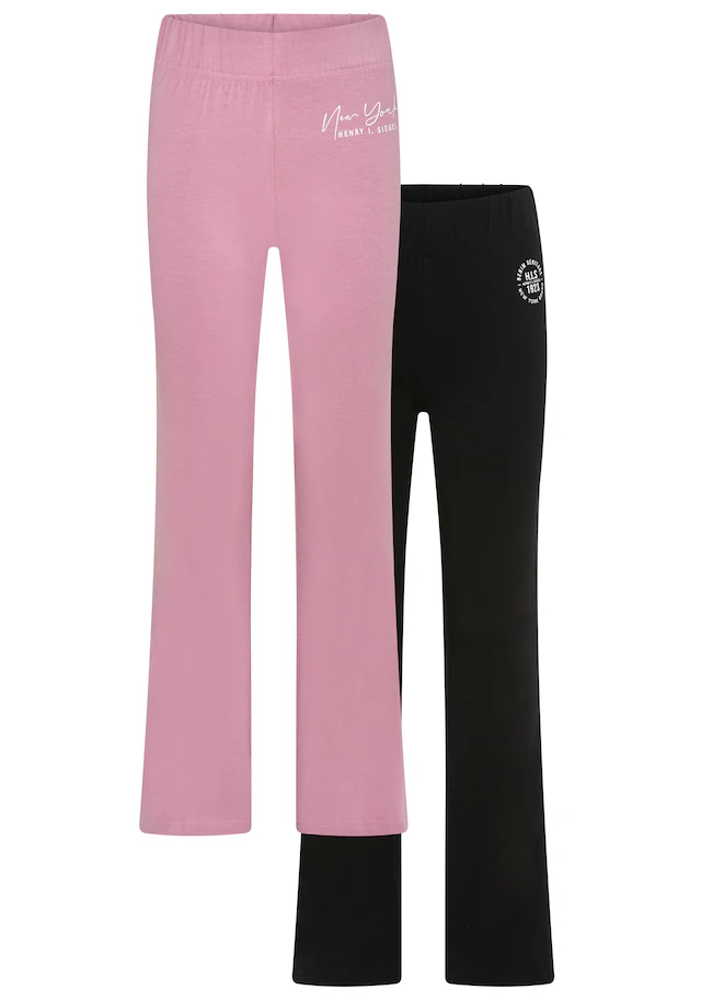 H.I.S Leggings »2er Packung Leggings mit Schlag«  NEUHEIT: H.I.S für TEENS! 2er Packung Jazzpants