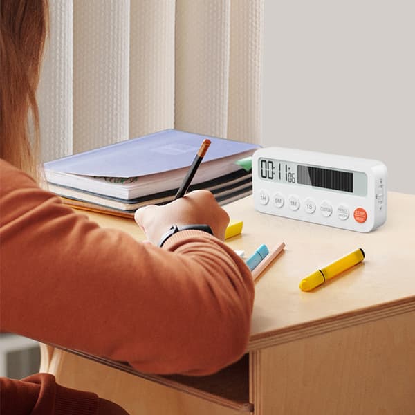 INF Magnetisk visuell timer - Hvit