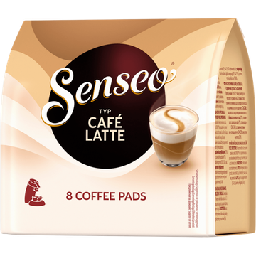 Senseo Typ Café Latte Koffiepads 8 Stuks 92 g