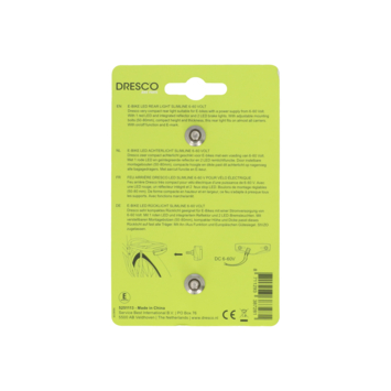 Dresco Slimline achterlicht E-Bike