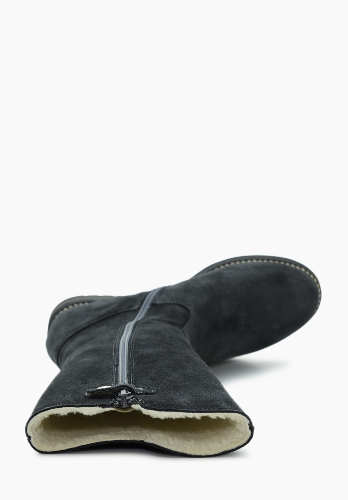 Sierre TEX Wollfutter Junior Grau