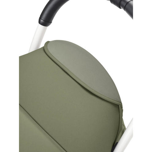 Poussette YOYO 3 Pack 0+ et 6+ Olive / Cadre Blanc - STOKKE