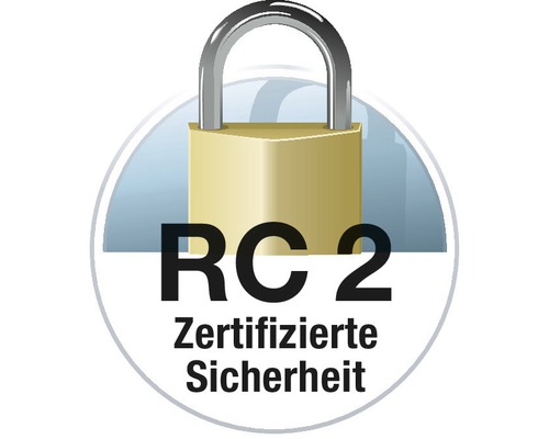 KSI Thermo46 veiligheidsdeur 1000x2125 mm DIN rechts RC2 incl. RVS langschildkrukgarnituur, profielcilinder
