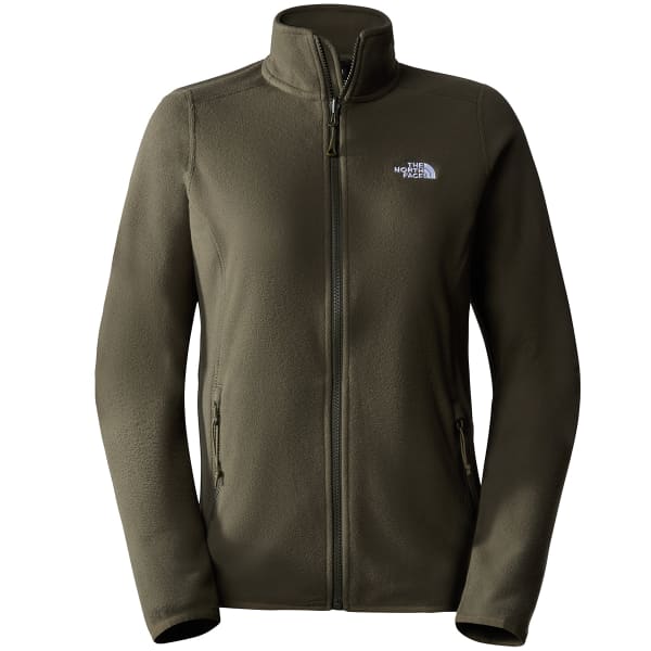 Veste polaire THE NORTH FACE W 100 GLACIER FULL ZIP NEW TAUPE GREEN