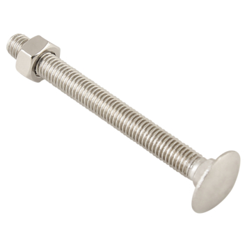 GAMMA slotbout M8 x 80mm RVS 6 stuks