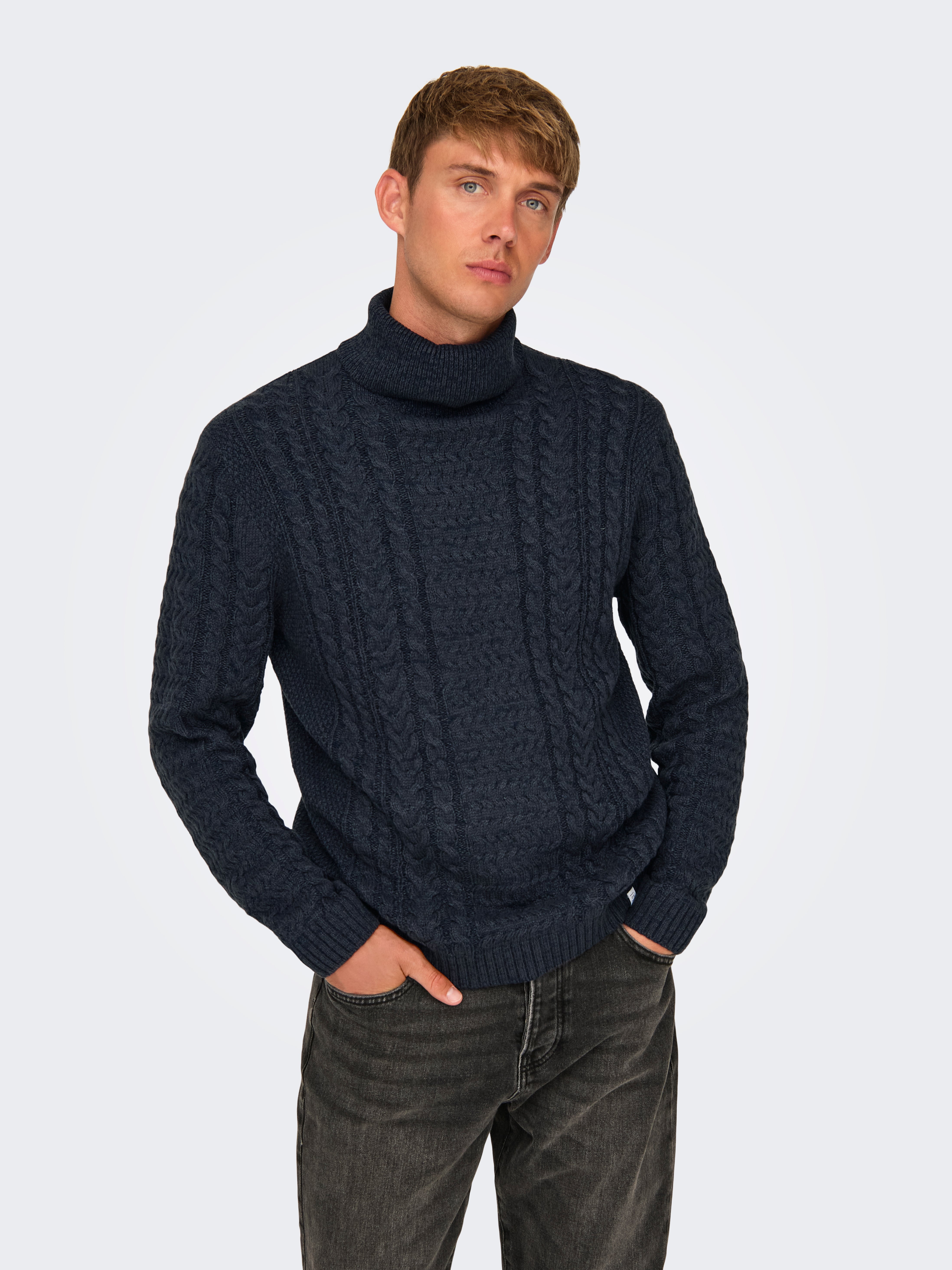 ONSFLETCHER Pullover Dark Navy