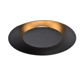 Lucide FOSKAL plafonnière Ø 34,5 cm LED 2700K Zwart