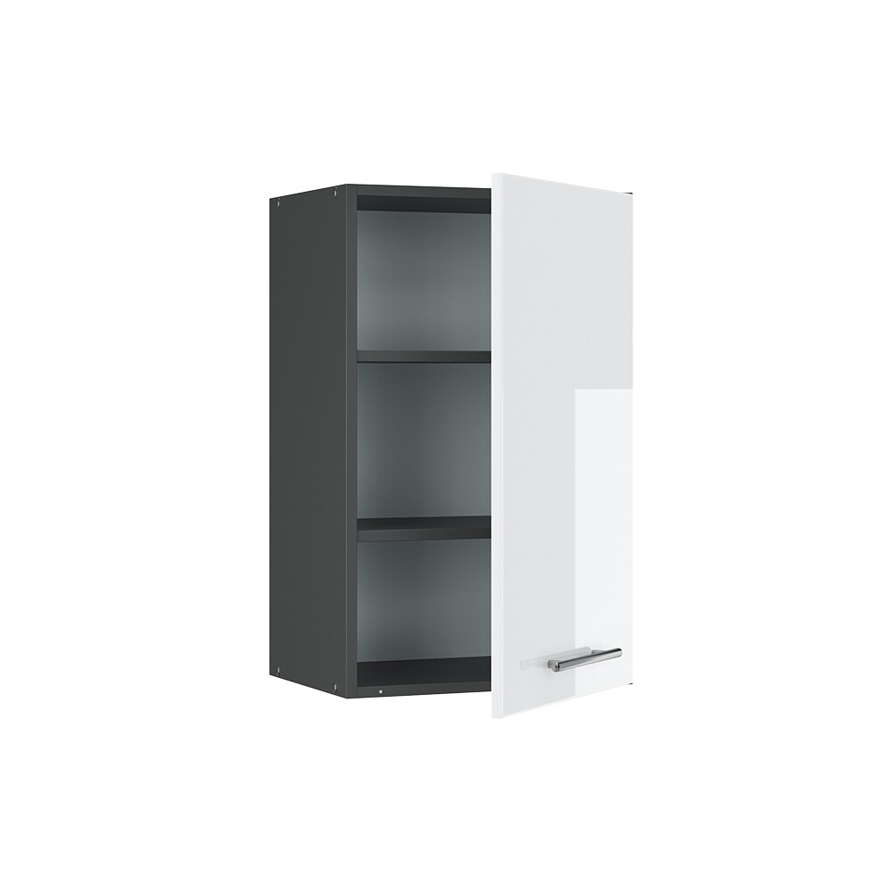 VICCO Hängeschrank 45 cm Weiß Hochglanz Küchenschrank Hängeschrank Küchenzeile Fame-Line
