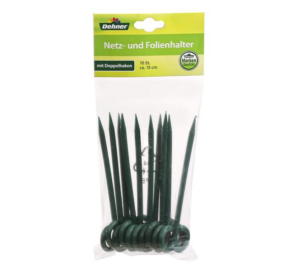Dehner Netz- und Folienhalter 15 cm, 10 Stk.