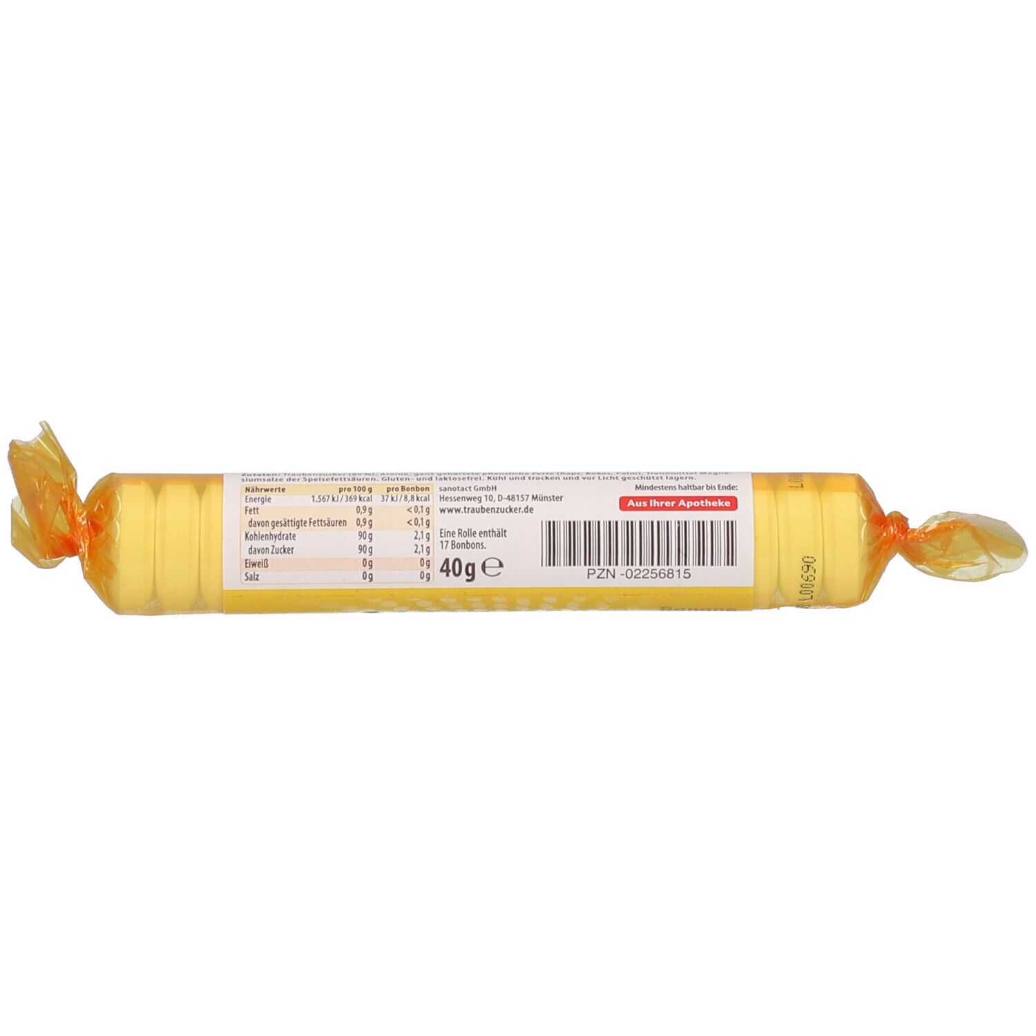 INTACT Dextrose-Rollen Banane