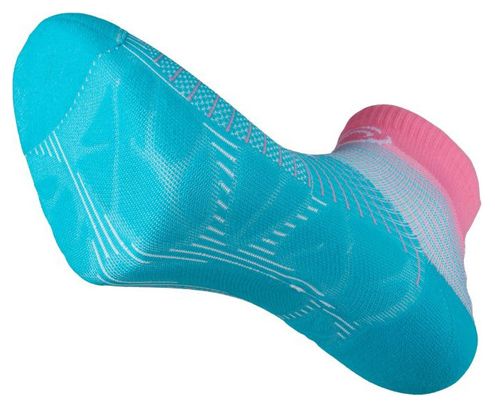 Chaussettes BV Sport Run Marathon Low Turquoise/Rose