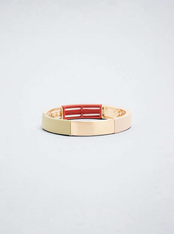 Pulseira elástica multicolorida - Multicolorida