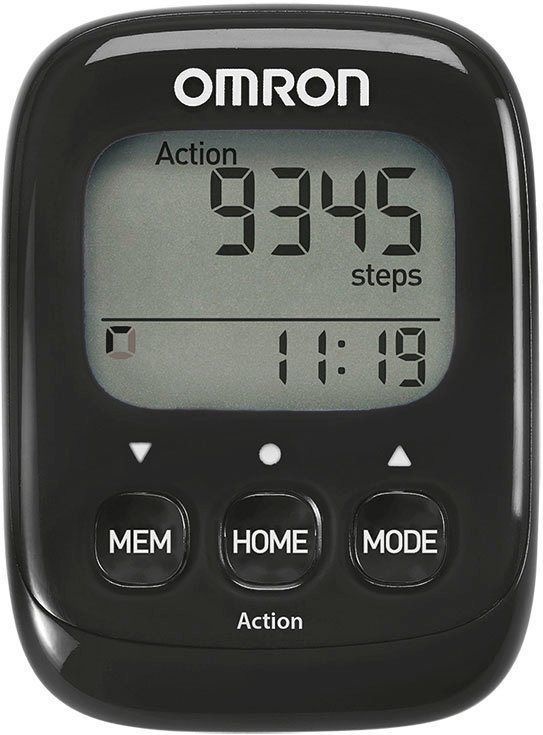 OMRON - Walking Style IV - Stappenteller - Zwart - 3D-sensor