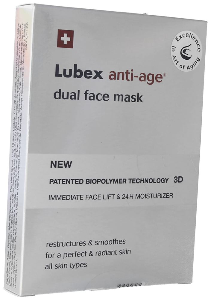 LUBEX dual face mask Btl 4 Stk